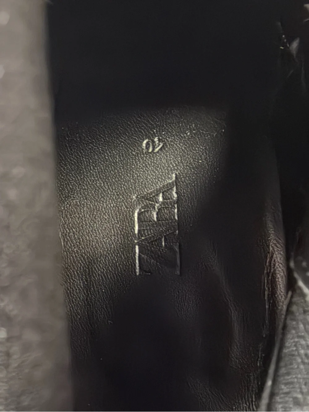 Zara Black Leather Over-the-Knee Boots-Size 40